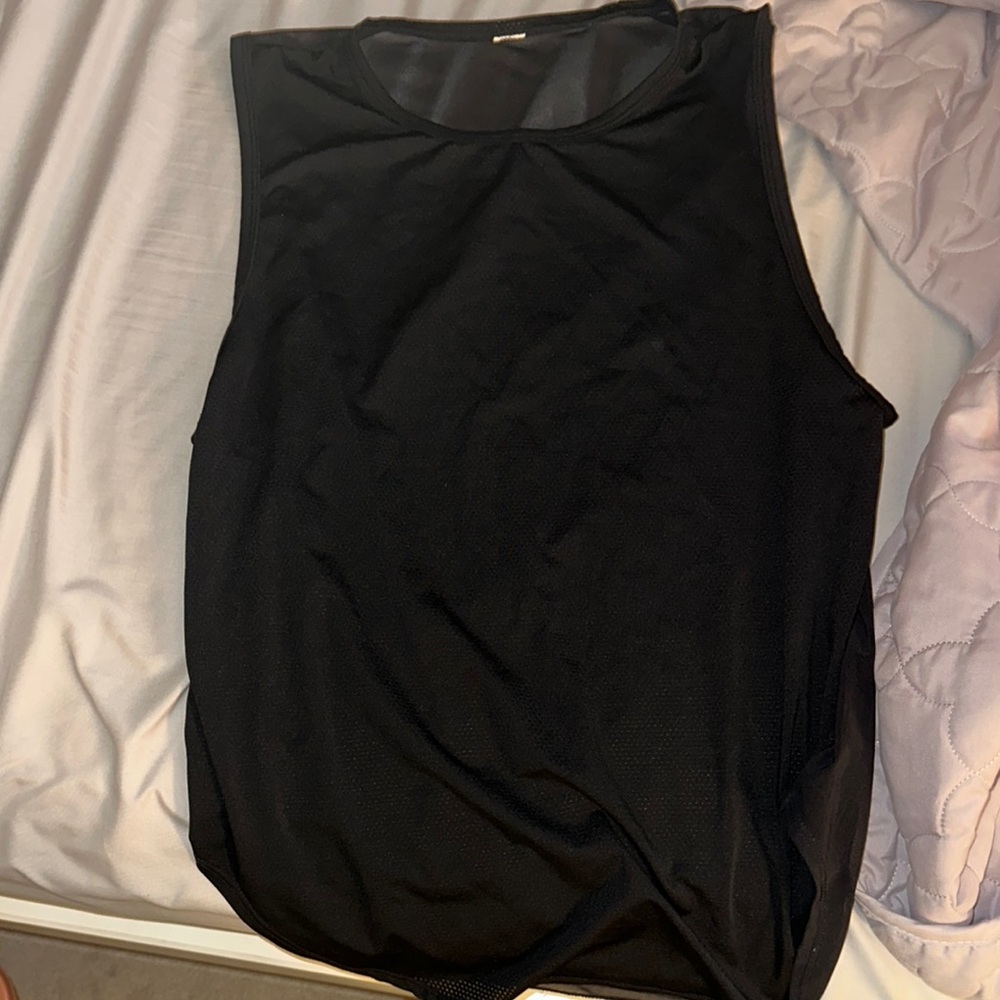 Fabletics Black Sleeveless Tank Top
